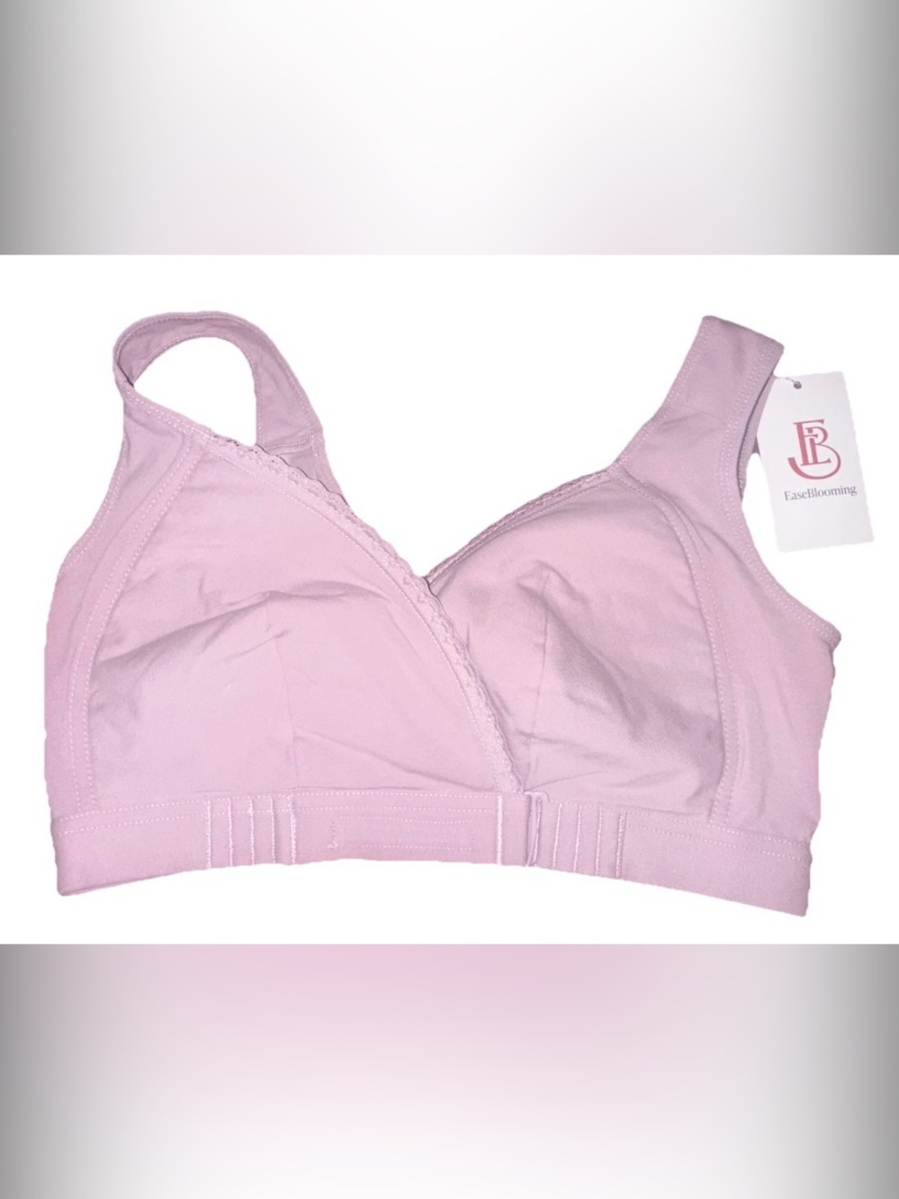 Easy Blooming Maternity Nursing Wireless Cotton Comfort Bra